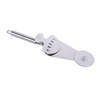 GOOHOCHY Tagliapizza Multifunzione in Acciaio Inossidabile con Clip per Alimenti, Leggero e Resistente, per Pizza e Torta in Cucina