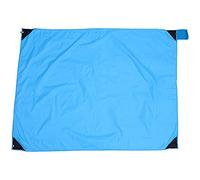 GOOHOCHY Tappetino Picnic Spiaggia Coperta Multi per Attività All per Picnic e Concerti Pieghevole e Facile Trasportare Blu