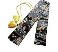 GOONSDS Borsa da Spada Sacchetto di Silk Katana Spada per Il Trasporto della Borsa per Il Samurai Giapponese per Katana Giapponese, Wakizashi E Cinese Tai Chi Swords,W