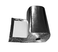 GOONSDS Coperta Antincendio A Deflettore Isolante in Fibra Ceramica - Foglio di Alluminio su Un Lato per Stufe, Forni, Forni, Fuoco,1000mmx610mmx3mm