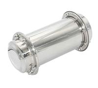GOONSDS Cremazione Urna Memoriali Perfetti Ceneri Umane Capsula del Tempo Funeraria in Acciaio Inossidabile Blocco Impermeabile Contenitore di Stoccaggio Regalo Futuro 10,2 Pollici / 26 Cm