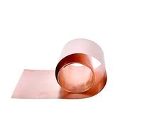 GOONSDS Rame Puro Foil lamiera Sottile Cu Foglio Metallico Rotolo 0,05mm * 50mm * 1m