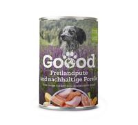 Goood Senior Freilandpute & Nachhaltige Forelle - tacchino e trota in scatola 6 x 400 g