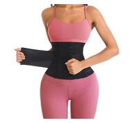 GOOPEEG Allenatore della Vita delle Donne, Cintura Di Supporto Lombare, Correttore Posturale, Corsetto, Fasce Modellanti, Fascia Addominale, Cintura Modellante Perdita di Peso Sportiva(XS)