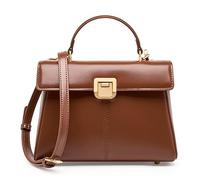 GOOPEEG Borsa da Viaggio Borsa A Tracolla Per Borsa A Tracolla Da Donna In Pelle Fatta A Mano Vintage per lavoro, viaggi(Black)