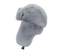 GOOPEEG Caldo Berretto Morbido Cappello da Pilota Invernale Donna con in Pelliccia Addensato Caldo Antivento Paraorecchie Sport all'Aria(Bruin)