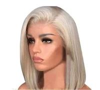 GOOPEEG Cosplay Parrucche Parrucca Corta Parrucca Bionda Da Donna Parrucca Caschetto Sintetica Resistente Al Calore Per L'uso Quotidiano Parrucca Quotidiana