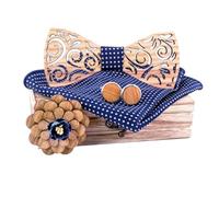 GOOPEEG Cravatta Elegante Cravatta Da Sposo, Camicia, Uomo, Matrimonio, Britannico, Europeo, Americano, Set Di Fiocchi Eleganti Formale Neckties(B)