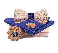 GOOPEEG Cravatta Elegante Cravatta Da Sposo, Camicia, Uomo, Matrimonio, Britannico, Europeo, Americano, Set Di Fiocchi Eleganti Formale Neckties(C)