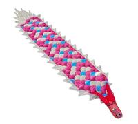 GOOPEEG Danza del Leone, Dragon Dance Silk 3D Con Borsa For Il Trasporto Ribbon Testa Di Drago For Fitness Evento Culturale(3meter)