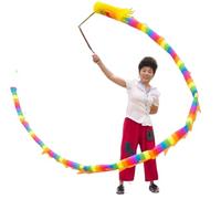 GOOPEEG Danza del Leone, Dragon Ribbon Dance Streamer Decorativo For Esterni Decorazioni Cinesi Divertenti Forniture For Nastri Da Ballo Evento Culturale