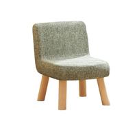 GOOPEEG Ottomano Moderna Poggiapiedi Multifunzionale Con Cuscino Morbido E Gambe In Legno For La Casa Sgabello per Divano(Grün)