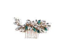 GOOPEEG Pettine Sposa per Capelli Pettine Laterale per Capelli con Pettine per Capelli con Strass A Denti Accessori per Capelli Decorazione Acconciatura Capelli