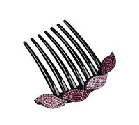 GOOPEEG Pettine Sposa per Capelli Pettini Laterali per Capelli Pettine per Capelli con Strass Pettine per Capelli Semplice con Strass Accessori per Capelli da Donna Decorazione Acconciatura Capelli