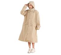 GOOPEEG Poncho Antipioggia Impermeabile Impermeabile Monopezzo E Antivento Adatto For L'escursionismo All'aperto Mantella Antipioggia