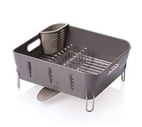 GOOPEEG Scolapiatti,Portautensili Scolapiatti In Plastica Con Beccuccio Design, Portautensili Per Lavello Da Cucina Organizer Cucina Moderno