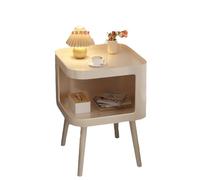 GOOPEEG Tavolino da Caffè, Comodino, Comodino In Ferro Battuto For La Casa, Camera Da Letto, Semplice E Moderno Soggiorno