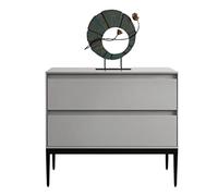 GOOPEEG Tavolino da Caffè, Comodino, Comodino Moderno E Semplice In Legno Camera Da Letto Soggiorno Soggiorno(A,45 * 40 * 50cm)