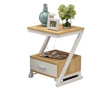 GOOPEEG Tavolino da Caffè, Comodino, Comodino Moderno Semplice Creativo Armadio Da Camera Letto Nordico Multifunzionale Soggiorno(B)