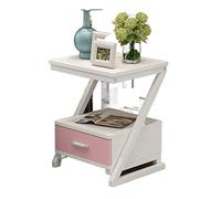 GOOPEEG Tavolino da Caffè, Comodino, Comodino Moderno Semplice Creativo Armadio Da Camera Letto Nordico Multifunzionale Soggiorno(C)