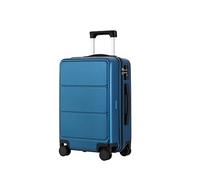 GOOPEEG Valige 20 In Bagaglio Con Ruote Girevoli, Bagaglio Che Può Essere Trasportato In Aereo Con Lucchetto TSA Luggage(Blue)
