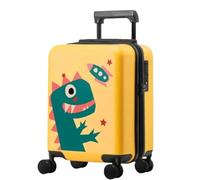GOOPEEG Valige Bagagli Da Portare Con Sé Valigie Carine Con Ruote Bagagli Di Grande Capacità Per I Viaggi Luggage(A)