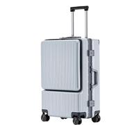 GOOPEEG Valige Bagagli Da Portare Con Sé Valigie Con Telaio In Alluminio Con Ruote Design Di Separazione Asciutto E Bagnato Luggage(A,20in)