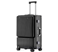 GOOPEEG Valige Bagagli Da Portare Con Sé Valigie Con Telaio In Alluminio Con Ruote Design Di Separazione Asciutto E Bagnato Luggage(D,26in)