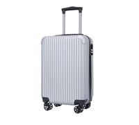 GOOPEEG Valige Bagagli Da Viaggio D'affari Con Valigia Rigida Da 20 Pollici, Valigie Portatili Con Cerniera Su Ruote Luggage(C)