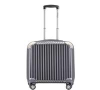 GOOPEEG Valige Bagagli Rigidi Con Ruota Girevole Espandibile, Serrature TSA Per Valigie Leggere Con Ruote Luggage(A,18in)