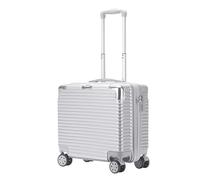GOOPEEG Valige Bagagli Sottosella Con Ruote Piroettanti Bagagli Sottosella Leggeri E Rigidi Per Aerei Luggage(A,16in)