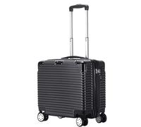 GOOPEEG Valige Bagagli Sottosella Con Ruote Piroettanti Bagagli Sottosella Leggeri E Rigidi Per Aerei Luggage(C,18in)