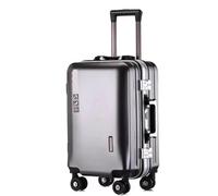 GOOPEEG Valige Bagagli Valigie Composite Resistenti All'usura E Ai Graffi Con Ricarica USB Con Ruote Luggage(B,24 in)
