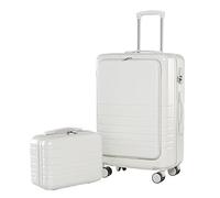 GOOPEEG Valige Bagaglio A Mano Valigia Da 14/20 Pollici Set Da 2 Pezzi Trolley Con Spinner, Valigia Da Viaggio Durevole Luggage(B)