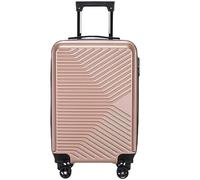 GOOPEEG Valige Bagaglio Da Stiva Valigia Rigida Da 20 IN Bagaglio Con Ruote Girevoli Valigia Luggage(B)