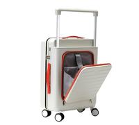 GOOPEEG Valige Leva Di Regolazione A 3 Velocità Bagaglio A Mano Di Grande Capacità Design Con Apertura Frontale Luggage(B,20inch)