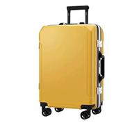 GOOPEEG Valige Porta Di Ricarica USB Valigie Lucchetto A Combinazione Tsa Con Ruote Universali Cassaforte Per Bagagli Luggage(A,26 in)