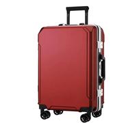 GOOPEEG Valige Porta Di Ricarica USB Valigie Lucchetto A Combinazione Tsa Con Ruote Universali Cassaforte Per Bagagli Luggage(F,22 in)