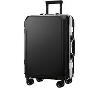 GOOPEEG Valige Porta Di Ricarica USB Valigie Lucchetto A Combinazione Tsa Con Ruote Universali Cassaforte Per Bagagli Luggage(I,24 in)