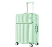 GOOPEEG Valige Resistente Telaio In Alluminio Per Bagagli Rigidi Carry On Luggage Security Suitcase Luggage(Grün)