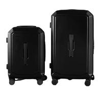GOOPEEG Valige Set Di 2 Valigie Valigie Di Grande Capacità Set Di Bagagli Con Leva Di Regolazione Multi-livello Luggage(A)