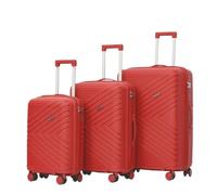 Valige Set Di Valigie Valigia Con Ruote Doppie Da 3 Pezzi Con Lucchetto TSA, Ruote Girevoli Silenziose A 360° Luggage(C)