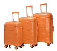 GOOPEEG Valige Set Di Valigie Valigie 3 Pezzi Con Ruote, Espandibili E Leggere Da Viaggio Luggage(I)