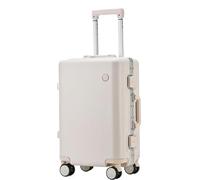 GOOPEEG Valige Trolley Case Light Password Valigie Da Viaggio Rigide Con Ruote Luggage(F,24in)