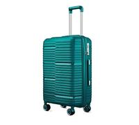 GOOPEEG Valige Trolley Spinner Espandibile Con Guscio Rigido Indistruttibile Con Lucchetto TSA 20/24/28 Pollici Luggage(Grün,20in)