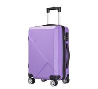 GOOPEEG Valige Valigetta Rigida Per Valigie Con Ruote Girevoli, Ruote Girevoli Guscio Rigido Leggero Luggage(Purple,24in)