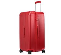 GOOPEEG Valige Valigia Con Lucchetto TSA, Custodia Per PC + ABS Valigetta Per Bagagli Con Ruote Girevoli Leggera Luggage(Rot)