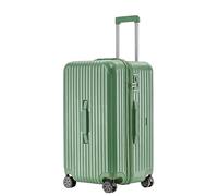 GOOPEEG Valige Valigia Con Lucchetto TSA, Custodia Per PC + ABS Valigetta Per Bagagli Con Ruote Girevoli Leggera Luggage(Grün)