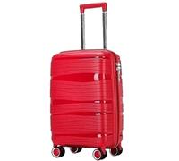 GOOPEEG Valige Valigia Da Viaggio Con Ruote Girevoli, Maniglie Ergonomiche Leggere, Valigie Da Viaggio Luggage(A,24in)