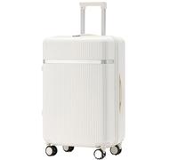 GOOPEEG Valige Valigia Rigida Leggera In ABS Con Doppio Spinner A 8 Ruote Con Bagaglio Da Viaggio Con Lucchetto TSA Luggage(C,24in)